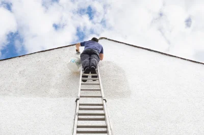 Peinture extérieure à l'Habit — façades et ravalement